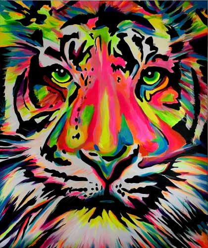 Tigress - 50x60 cm